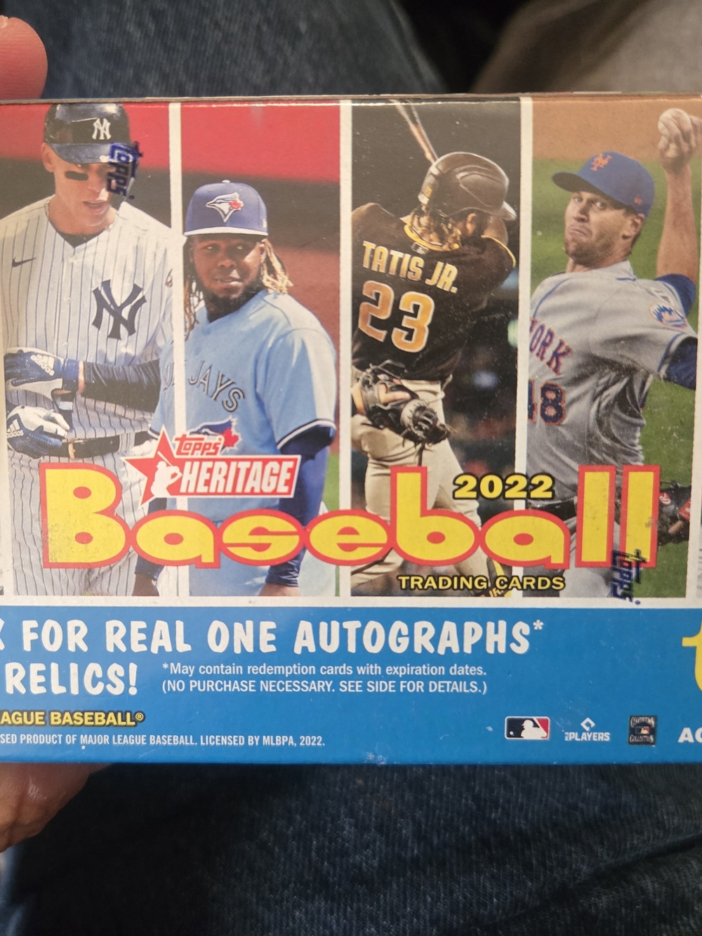 2022 Topps Heritage Baseball Sealed Blaster Box - Picture 1 of 1